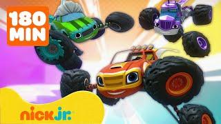 Blaze and the Monster Machines  Maratona de Corrida de 3 Horas com Blaze  Nick Jr. em Português