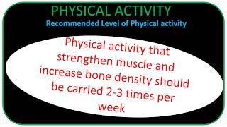 Physical Activity Definition and benefit