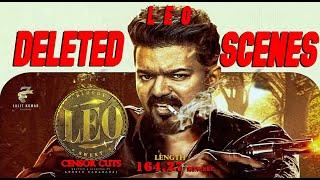 LEO Deleted Scenes  Vijay Leo Censor Cuts  Leo Violence Scenes  Leo Official Censor Certificate