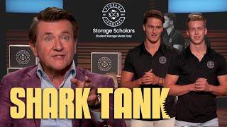 Robert Offers TWICE What Storage Scholars Are Asking For  Shark Tank US  Shark Tank Global