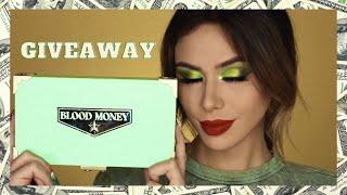 Jeffree Star Blood Money Palette Unboxing and Review  GIVEAWAY