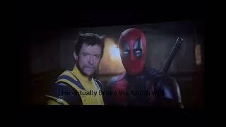 I didn’t expect for wolverine to break the fourth wall#deadpool #marvel #lfg#wolverine