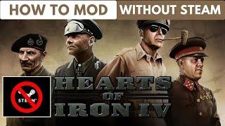 How to Install Mods in Hearts of Iron 4 ManuallyWithout Steam 2024