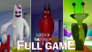 Garten of Banban 2 - FULL GAME Walkthrough & Ending 4K60 No Commentary