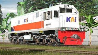 Suara Unik Kereta Api Sribilah  Trainzhunting