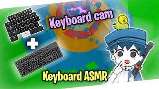 Playing tower of hell with keyboard cam + keyboard ASMR boring