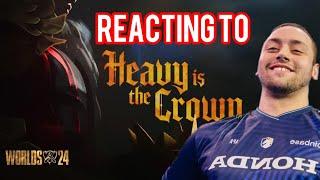 Linkin Park Heavy is the Crown TL Honda Reacts Worlds 2024