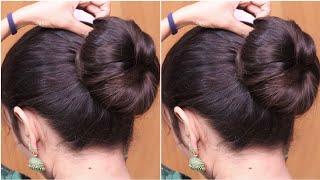Beautiful Juda Hairstyles For Wedding  Simple Traditional Hairstyles  Easy Bun Hairstyle 2024