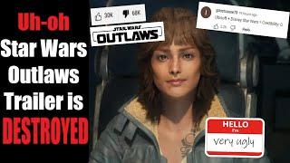 Star Wars Outlaws Trailer is DESTROYED - nobody likes Kathleen Kennedy Lucasfilm or Ubisoft