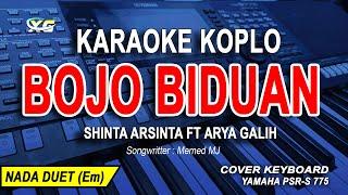 Shinta Arsinta feat Arya Galih - Bojo Biduan  KARAOKE KOPLO YAMAHA PSR-S775