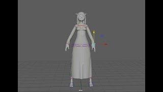 Maya 2019 Quick Rigging a character tutorial