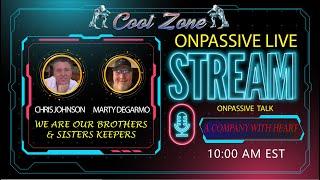 ONPASSIVE LIVE - MARTY & CHRIS - LETS CHAT