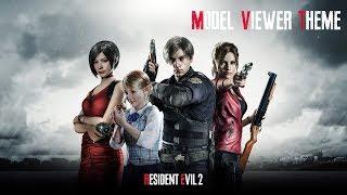 Resident Evil 2 Remake OST - Model Viewer Theme