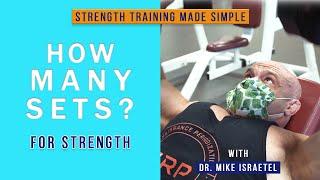 How Many Sets Should You Do?  Strength Training Made Simple #6