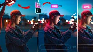 Instagram live photo editing PicsArt   Calop instagram live photo editing  instagram photo editing