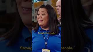 The moment Sandra starts singing  - Superstore