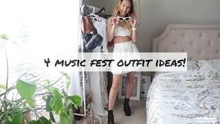 4 Music Festival Outfits