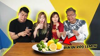 MAKAN LEMON CHALLENGE SAMA YUDIST DAN PARA ISTRI  KUECUT POL SUMPAH 