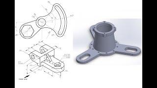 Engineering Drawing Class Online Recording Sample Test1 discussion & Solidworks Assignment