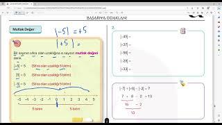 Temel Matematik-  Mutlak Değer Konu Anlatımı