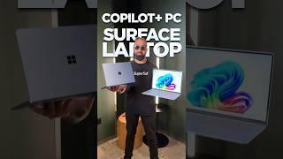 New Surface Laptop Copilot+ PC Hands-On