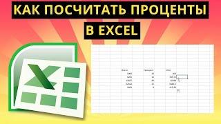 Как посчитать проценты в Excel