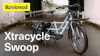 Electric cargo bike for the family  Xtracycle Swoop Review #ebike #cargobike #xtracycle