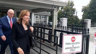 GM CEO Mary Barra calls meeting with Trump productive and valuable