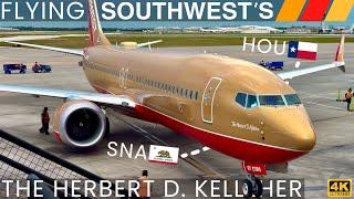 4K – Full Flight – Southwest Airlines – Boeing 737-8 Max – HOU-SNA – N871HK – WN352 – IFS Ep. 645