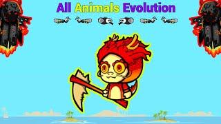 All Animals Evolution With Lunar Dragon Reaper EvoWorld.io