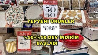 ENGLİSH HOMEDA %50+%50 DEV İNDİRİMLER BAŞLADIYEPYENİ ÜRÜNLER ŞOK OLACAKSINIZÇEYİZ ALIŞVERİŞİ