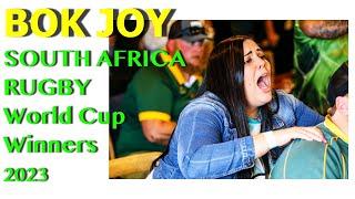 South Africa RUGBY World Cup WINNERS  SPORTS Photography