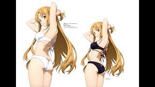 ASUNA YUUKISAO waifu mega sexy