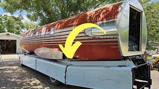 Elvis Presley Abandoned Private Jet RV Build Part 135