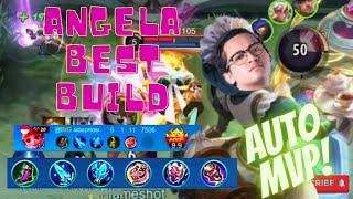 Begini cara pakai hero Angela overpower Auto Satset MVP - Mobile Legends Indonesia