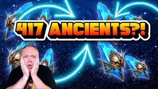 Massive 417 Ancients Shard Pull  Raid Shadow Legends