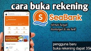 Cara buka rekening sea bank di shopee