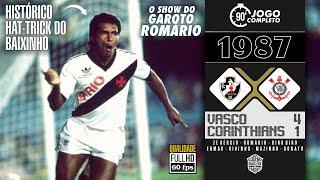 Vasco 4x1 Corinthians - Campeonato Brasileiro 1987  Jogo Completo em FULL HD 