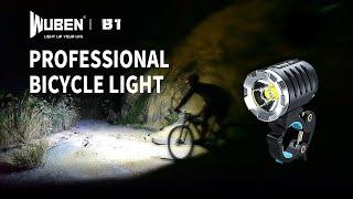 UNBOXING WUBEN B1 Professional Bicycle Light 3600 Lumens