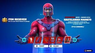 How to Unlock MAGNETO Skin in Fortnite Season 3 EASY