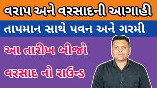 વરાપ અને વરસાદની આગાહી પરેશ ગોસ્વામી  Varap Ane Varsad Ni Aagahi Paresh Goswami WeatherTV