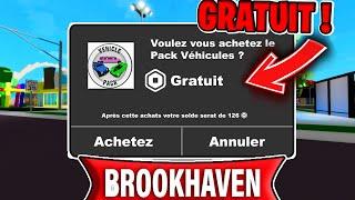 COMMENT OBTENIR LE PACK VÉHICULES SUR BROOKHAVEN GRATUIT  ?  2023  Hack