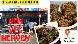 Sri Maha Shiva Shakti Lunch Home  Non Veg Heaven in Hosur Road  Cheap & Best Non-Veg