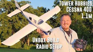 Tower Hobbies - Cessna 400 - 1.1m - Unbox Build & Radio Setup