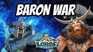 Going For Baron Against A 5 Piece Emperor Account Lords Mobile