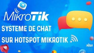 Système de chat sur Hotspot - Messagerie Mikrotik