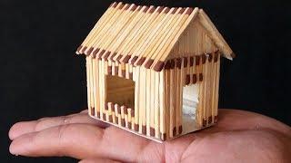 How To Make A Match House with different idea very easy