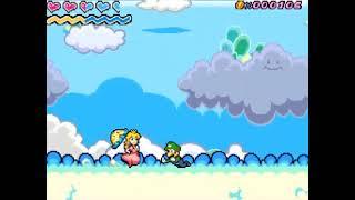 Princess Peach saved Luigi Super Princess Peach