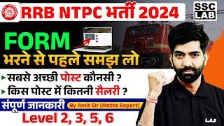 RRB NTPC NEW VACANCY 2024  RRB NTPC VACANCY 2024 Form Filling Post Salary Complete Information