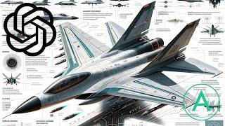 Can ChatGPT and DALL-E Design a Supermaneuverable Fighter Jet in Flyout?